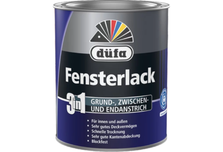 Fensterlack – Acryl weiss